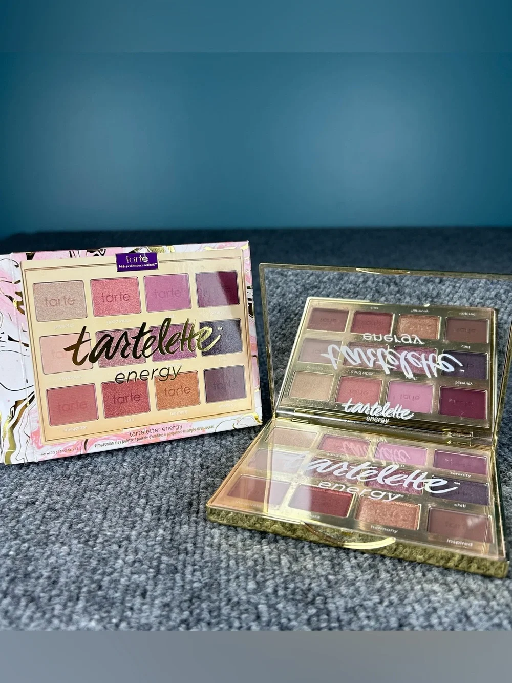 TARTE Tartelette *Energy* Amazonian Clay Eyeshadow Palette 12 Shade - New in Box